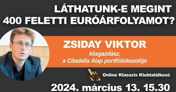 Zsiday Viktor 2024. március 13. 15:30