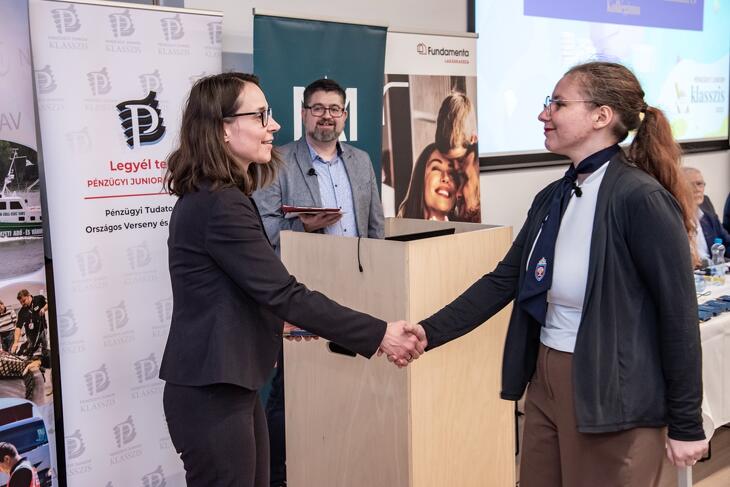 Legyél Te is Pénzügyi Junior Klasszis! 2025 ősz - döntő