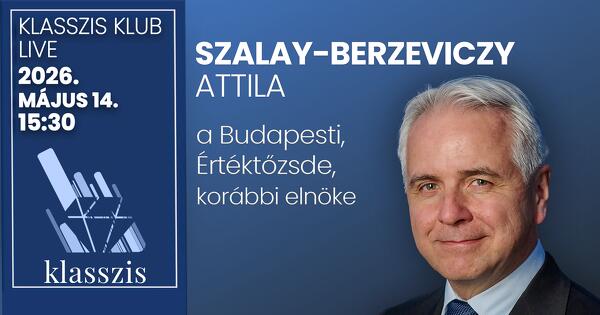 Szalay-Berzeviczy  Attila 2026. május 14. 15:30