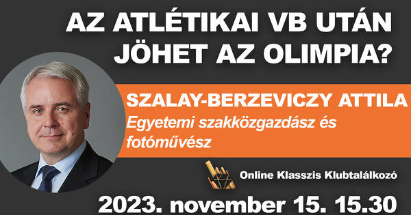 Szalay-Berzeviczy Attila 2023. november 15. 15:30