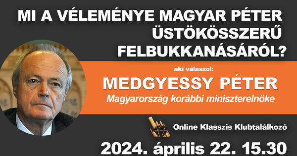 Medgyessy Péter 2024. április 22. 15:30