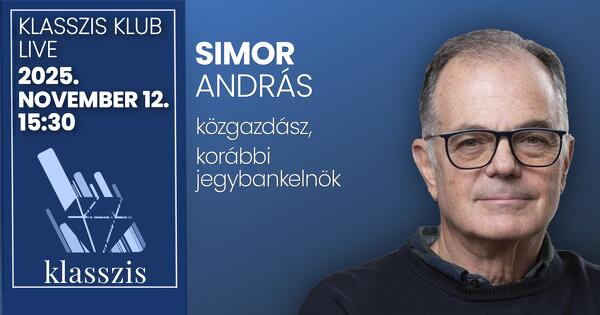 Simor András 2025. november 12. 15:30