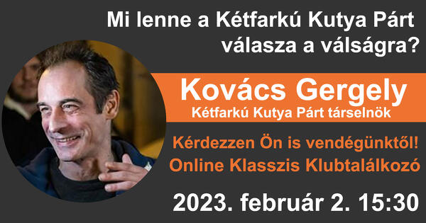 Klasszis Klub - Kovács Gergely 2023. február 2. 15:30