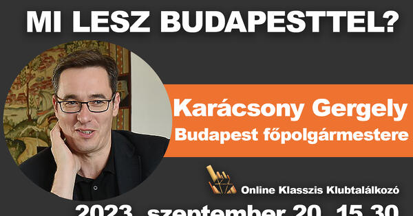 Karácsony Gergely 2023. szeptember 20. 15:30
